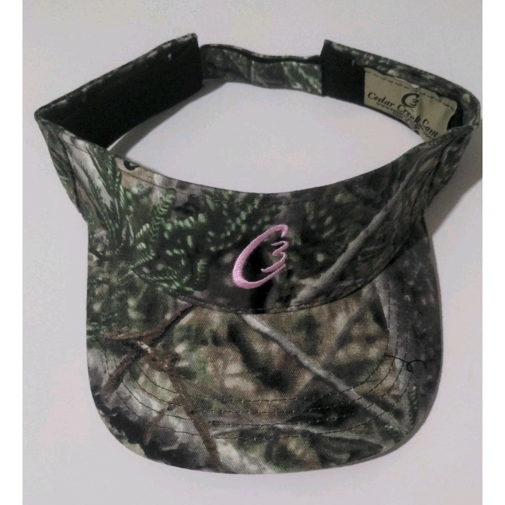 Cedar Creek Camo Women's Hiking Hunting Fishing Sports Visor NWOT